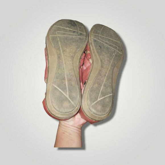 Earth Origins Sandals Size 6 M regal red Belle Bridget - Picture 7 of 7